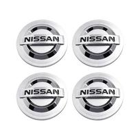 2025 For Nissan Nismo 4 vnt. 54mm 60mm Ratlankio centrinis dangtelis Stebulės dangtelis Ženklelis Emblema For Nissan X J10 Trail Tiida Teana Juke X-trail Alm