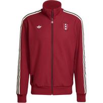 Adidas Originals Jubiliejinė Amsterdamo Ajax Stovimos apykaklės Slim Fit Madingas Universalus Striukė Vyriška Striukė Academy-Red JF2743 2XL