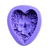 UV Epoxy Resin DIY Jewelry Tool Silicone Soap Leaf Face Shape Mold Handsize Simple Mold Fine Material Jewelry Making 1