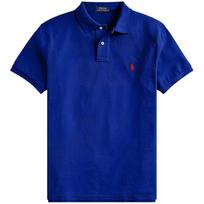 Polo Ralph Lauren Logo Embroidered Polo Shirt Men Tops Blue 710782592-010 S