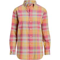 Polo Ralph Lauren Cotton Checkered Button-Up Long Sleeve Shirt Women shirts Colorful 211906157-001 M