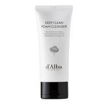 d'Alba White Truffle Deep Clean Foam Cleanser 80ml Vegan Facial Cleanser 1 ea