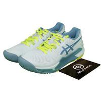 ASICS Women's Gel Resolution 9 Wide Soothing Sea Gris Blue 1042A226-400 EU 36 mėlyna/jūros spalva
