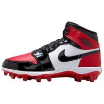 Jordan Air Jordan 1 Mid TD Cleat 'Bred Toe' FJ6805-601 EU 42.5 raudona