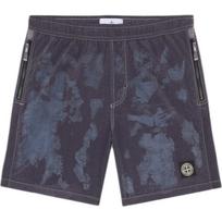 Stone Island Kamufliažinio Rašto Plaukimo Šortai Vyriški maudymosi kostiumai Anglies Pilkumo K1S15B100010S0A78-V0062 L