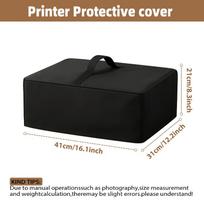 1Pcs Water Resistant Portable Space Saving Protection Printer Dust Cover Printer Cover Case Convenient With Handle A5