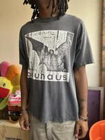 Vintažinis 90-ųjų BauHaus Grupės Marškinėliai Anglies Spalvos Perprintas Marškinėlis AN49755 Unisex T-shirt M