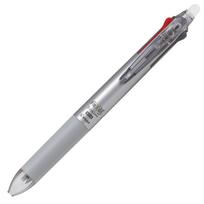 PILOT FriXion Ball 3 Slim Ballpoint Dark PLKFBS60EFDS 0.5mm 3-Color Pen, Silver,