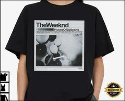 26 The Weeknd House Of Balloons T-Shirt Unisex T-Shirt XL gray