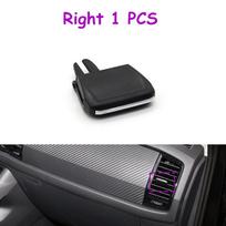 Kodiaq Karoq Automobilio Priekinės Galinės Kondicionieriaus AC Angos Grotelių Skirtukas Slinkiklis Spaustukas Lizdo Remonto Rinkinys Skoda 2016-2025 56G819701 Central 1PCS black