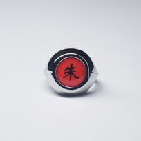 Anime Cosplay žiedų rinkinys Akatsuki Itachi žiedas moterims vyrams Metaliniai pirštų papuošalai Priedai Šauni geriausio draugo dovana vaikui resizable