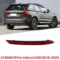 Galinio buferio atšvaito apdailos lemputė Volvo XC60 2018- Stabdžių atšvaito įspėjamųjų žibintų plokštelė Red Left