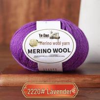 Merino Wool 3-Ply Medium Thick Handwoven Yarn for Dolls, Sweaters, Scarves, and Hats