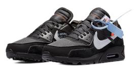 Nike Air Max 90 x OFF-WHITE Juodi 2019 m. Vyriški AA7293-001 40