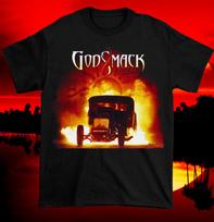 Vintažiniai GODSMACK 1000hp Marškinėliai Adut Juodi Visų Dydžių S-4XL UR831 Unisex Marškinėliai L