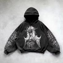 Pavasario Europa ir Amerika Hip Hop Retro Vaikų Hoodis Berniuko Gatvės Puloveris Laisvas Kasdienis Derliaus Palaidinė Mergaitės Hoodis Viršutinė dalis 100