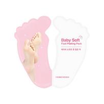The ORCHID Skin Baby Soft Foot Peeling Mask - Professional Exfoliating Treatment for Cracked Heels & Calluses, 2 Pairs