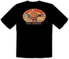 26 Rockabilly Garage Vintage Custom Workshop Tool Mechanic Black T-Shirt -415- Unisex T-Shirt L