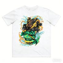 Anime Pokémon Rayquaza Grynos medvilnės marškinėliai trumpomis rankovėmis Vyrams Moterims Pavasario Vasaros Mada Atsitiktiniai marškiniai S