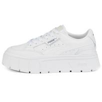 Puma Mayze Stack Odiniai Triple White Moteriški Kedai 384412-01 38.5