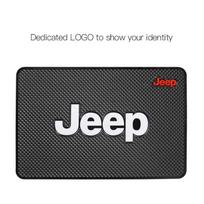 Jeep automobiliui neslystančios kilimėliai lipnūs neslystantys PVC pagalvėlės Aksesuarai Jeep Grand Cherokee Wrangler JK Gladiator Compass Renegad