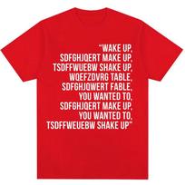 Wake Up System of A Down Chop Suey T Shirts Men Women Fashion Rock Band Hip Hop Vintage Tshirt Oversized Casual Cotton T Shirts XL