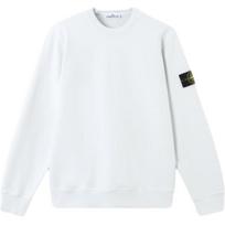Stone Island Ss26 Pavasario Vasaros Kolekcija Banguotas Kraštas Vienspalvis Kairės Rankovės Logotipo Megztinis Unisex megztinis L1S156100060S0051-V0041 M