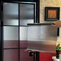 3D Lipni stiklo plėvelė Pusiau permatoma Virtuvės stumdomos durys Dekoras Langai Spintos Lipdukai Pertvaros Matuota Anti Perspect 30x100cm