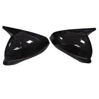 Seat Leon Cupra Formentor     2024 Automobilio Galinio Vaizdo Šoninio Veidrodžio Dangtelis Sparno Dangtelis Durų Korpuso Apdailos Lipdukas Gloss Black