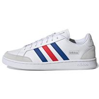 Adidas Grand Court SE Balti Karališkai Mėlyni Raudoni Unisex Sportbačiai Debesėlių Baltumo Ryškiai Raudoni H02029 42⅔ white