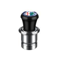 Alfa Romeo automobiliui Nešiojamas automobilio žiebtuvėlis Automobilio ženklelis Cigarų žiebtuvėlio adapteris Alfa Romeo 159 Giulietta Giulia 147 Mito 156 juoda