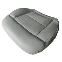 Vairuotojo pusės apatinės sėdynės užvalkalas, tinkantis Mercedes Benz E-Class E350 E550 2010 2011 2012 2013 2014, pilkas mikropluošto oda