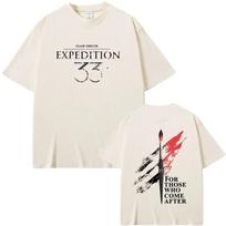 Clair Obscur Expedition 33 For Those Who Come After Graphic Tee RPG Merch Dark Fantasy Vintage Unisex Women And Men Tshirts S