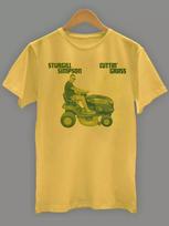 Sturgill Simpson Cuttin Grass auksiniai medvilniniai marškinėliai, pilno dydžio, S-5XL, unisex marškinėliai L