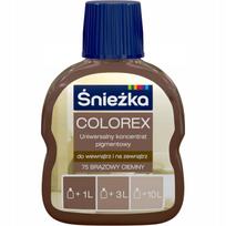 Śnieżka Colorex dažantis pigmentas dažams Tamsiai rudas matinis 100ml