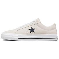 Converse One Star Pro Suede Low Top Egret/White/Black Unisex Skate Shoes 172950C 35.5