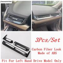 Centrinės konsolės prietaisų skydelio juostelės apdailos dangtelis Anglies pluošto priedai BMW X1 iX1 U11 X2 iX2 U10 2024 2025 For Left Hand Drive
