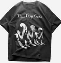 Three Days Grace Grupės Koncertinis Marškinėlis Klasikinis S-5XL SN210 Unisex Marškinėlis L