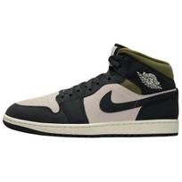 Air Jordan 1 Mid SE Šviesiai medžio rudos, vidutiniškai alyvuotos, smėlio spalvos, juodos HV4091-102 44.5