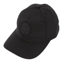 Stone Island logotipas Nailoninė beisbolo kepuraitė Vyriškos kepurės Juoda L1S1591000-11S0076-V0029 L