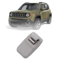 T-Top-Rated-Car Front Sun Visor Retainer Clip For 2015-2018 Jeep Renegade 5VW09MS7AA Beige 1Pcs