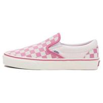 Vans Classic Slip-On Šachmatinė - Rožiniai Unisex Kedai True-White VN000BVZBJ1 38.5