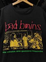 VINTAGE Bad Brains Grupės The Youth Are Getting Restless S-5XL Juodi Marškinėliai BL591 Unisex Marškinėliai S