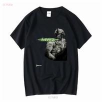 Vintage Modern Warfare 2 T Shirt Size Small vintage Washed Unisex Casual homme Versatile Stretched Soft designer clothes S