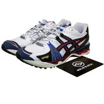 ASICS Gel-Kayano Legacy 1203A325-100 bėgimo bateliai, balti, žydri, raudoni 37
