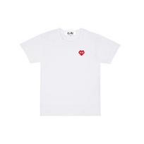 Comme des Garcons Play x Invader Womens T-Shirt White Women Streetwear AZ-T321-051 L white