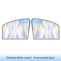 SEAMETAL Magnetinė automobilio lango užuolaida nuo saulės, skirta automobilio šoninio lango skėčiui nuo saulės, UV apsaugai nuo saulės, priedai 1 pair Rear window
