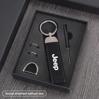 Jeep Metalo Odos Automobilio Raktų Pakabukas Raktų Žiedas Priedai Jeep Renegade Compass Grand Cherokee Wrangler jk Gladiator Patri
