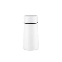 Mini vandens buteliukas 160 ml Mikro vakuuminė izoliacija Metalinis termoso buteliukas Neišsipilantis ir nepralaidus tinka gėrimams, kavai, arbatai 160ML balta