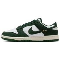 Nike (WMNS) Dunk Low 'Gorge Green Mini Swoosh' Summit White/Gorge Green/Sail/Metallic Gold Women's Lifestyle Shoes IB4417-100 36.5